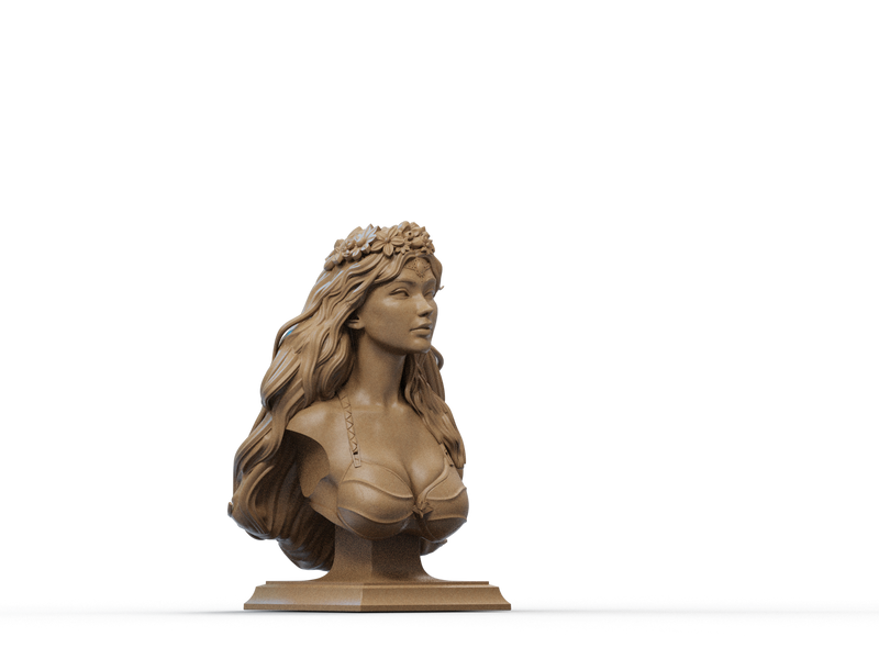 Artemis Resin Bust - view 5