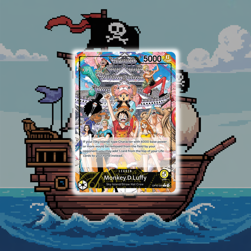 OPTCG Leader Monkey D Luffy Yellow