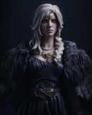 Freyja Resin Statue - view 1