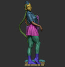 Cammy Resin Statue - Design 2 - view 3