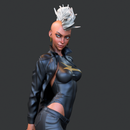 Storm Resin Statue - Design 3 - view 2