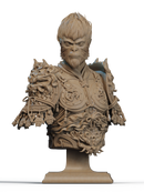 Wukong Resin Bust - view 4