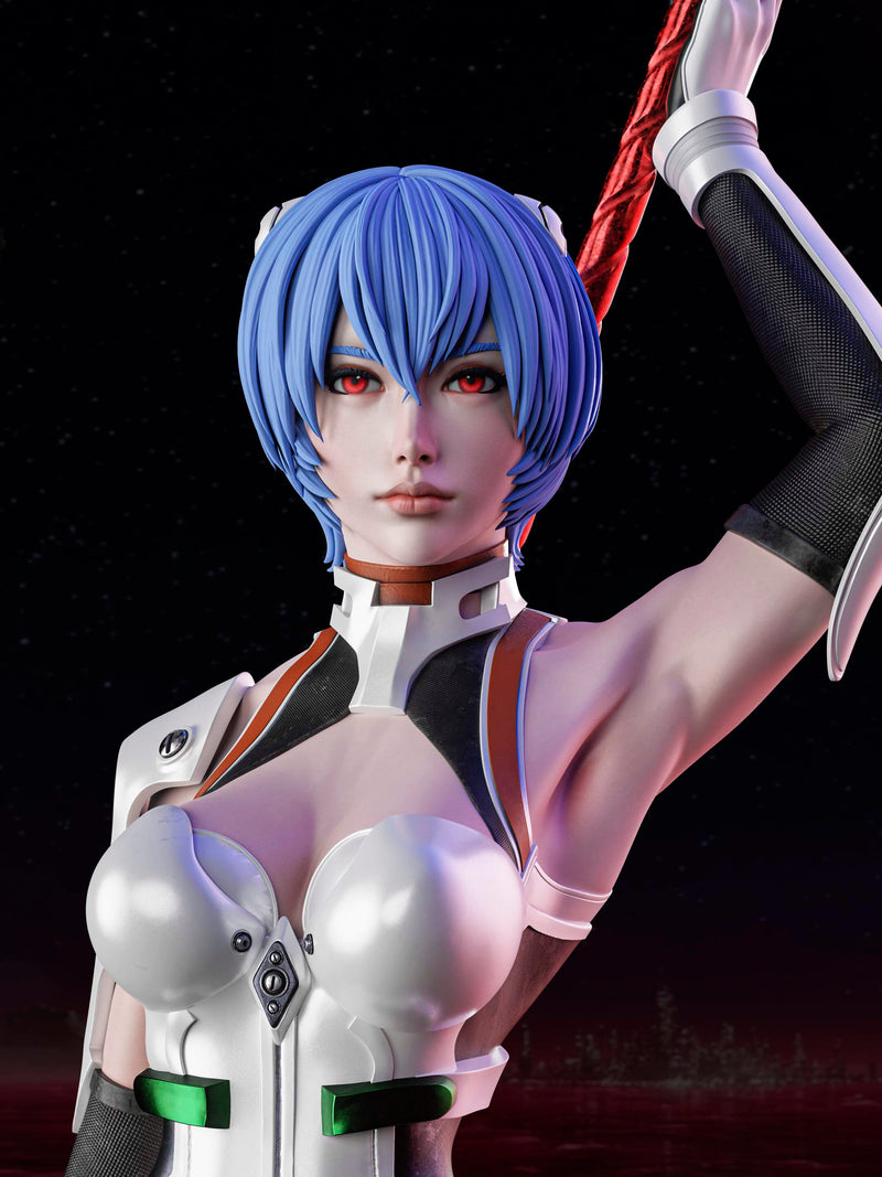 Rei Ayanami Resin Statue - view 6
