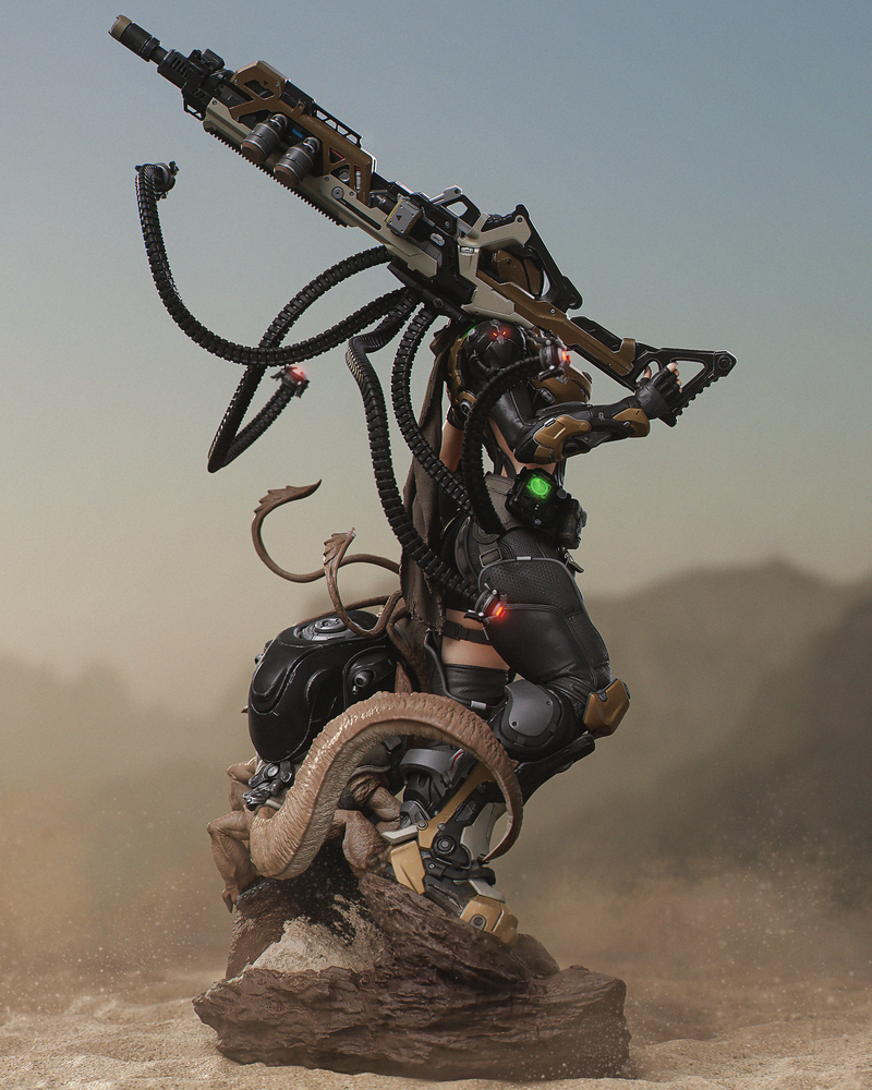 Kyla Resin Statue - view 6