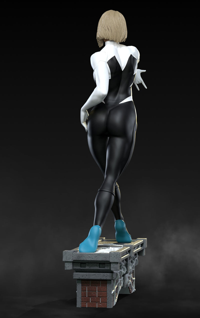 Spider-Gwen Mat3D Resin Statue - view 4