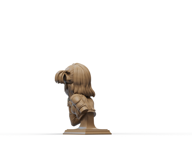 Bulma Resin Bust - view 6