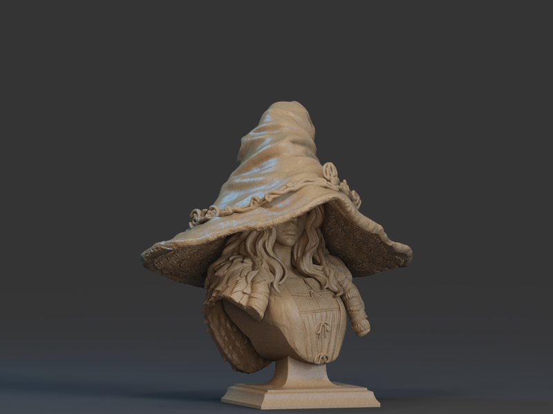 Ranni Resin Bust - view 3