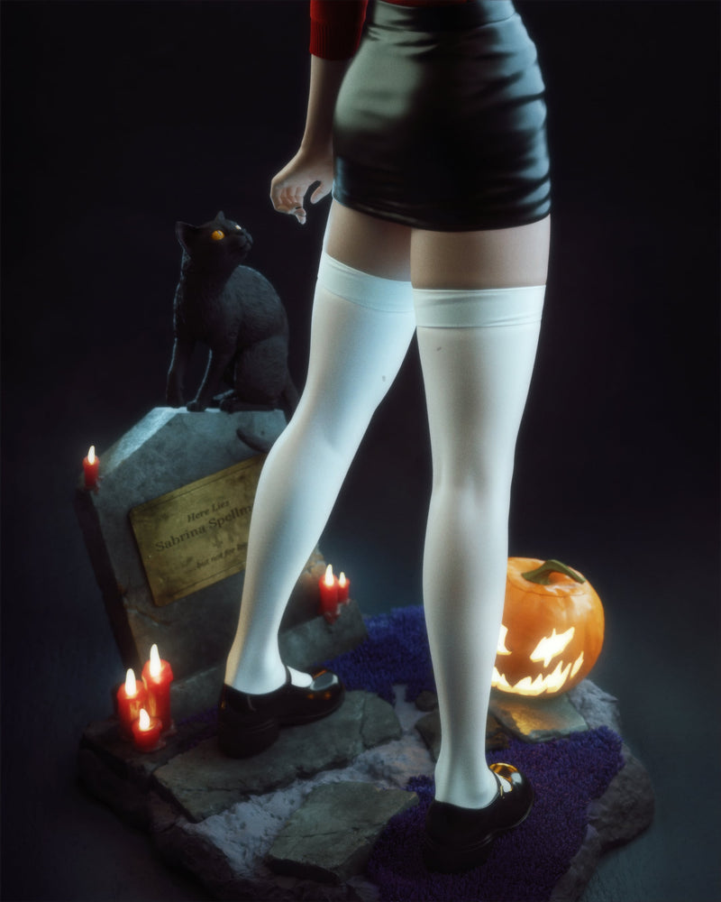 Sabrina Resin Statue - view 3