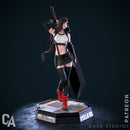 Tifa Resin Statue - view 4