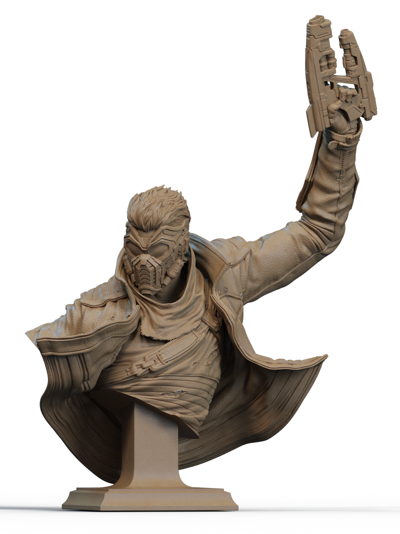 Star Lord Resin Bust - view 1