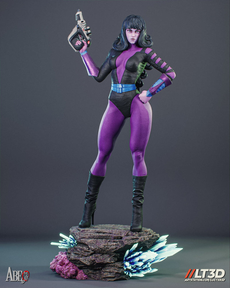 Nebula Resin Statue - view 1