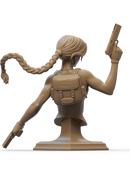 Lara Croft Resin Bust - view 3