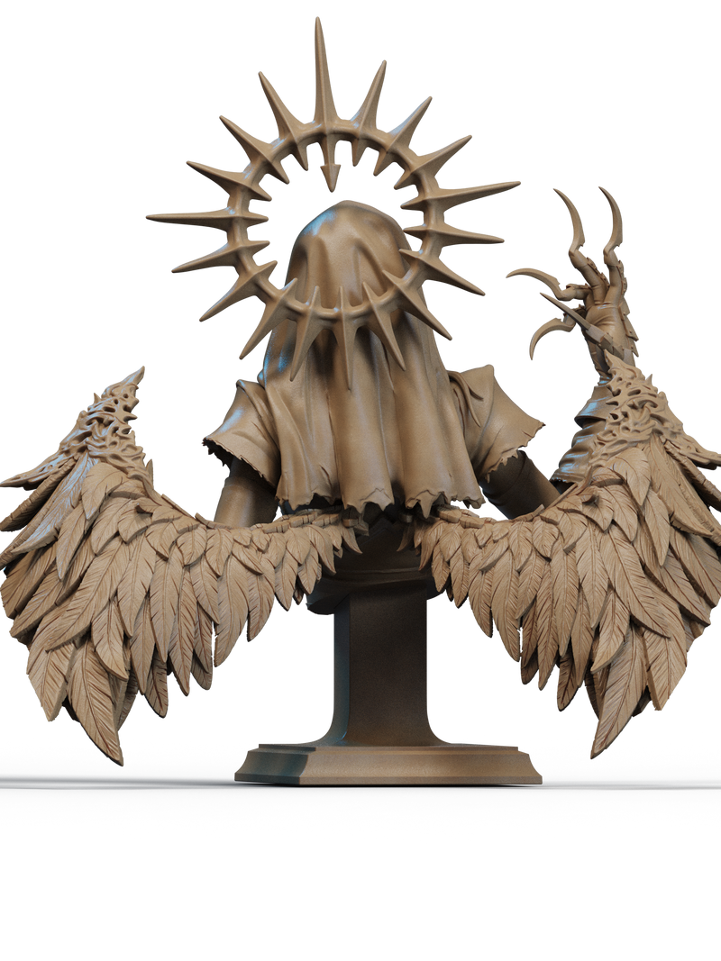 Corrupted Nun Resin Bust - view 3