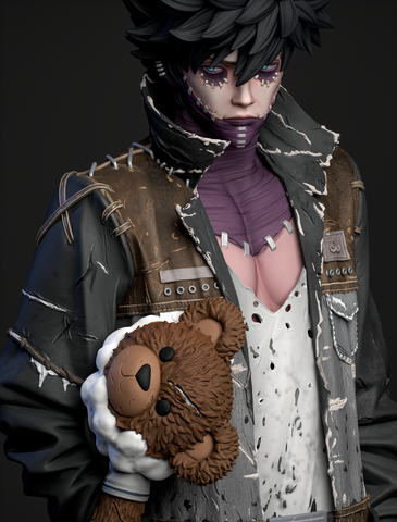 Dabi Resin Statue - view 1