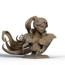 Rebecca Resin Bust - Design 2 - view 1