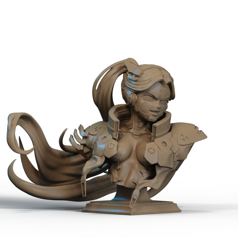 Rebecca Resin Bust - Design 2 - view 1