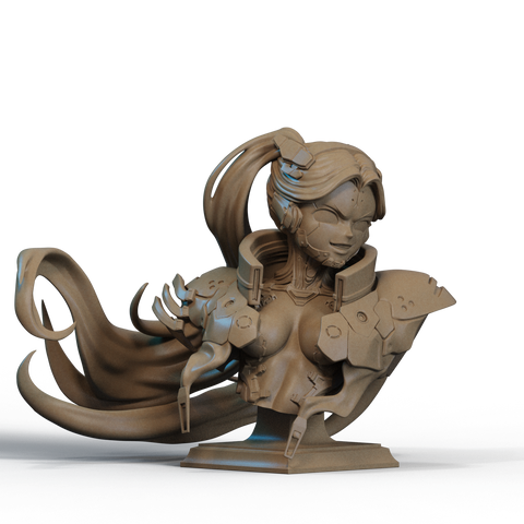 Rebecca Resin Bust - Design 2 - view 1