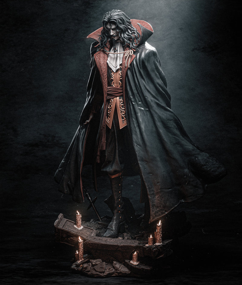 Dracula Resin Statue - Design 2 - view 3