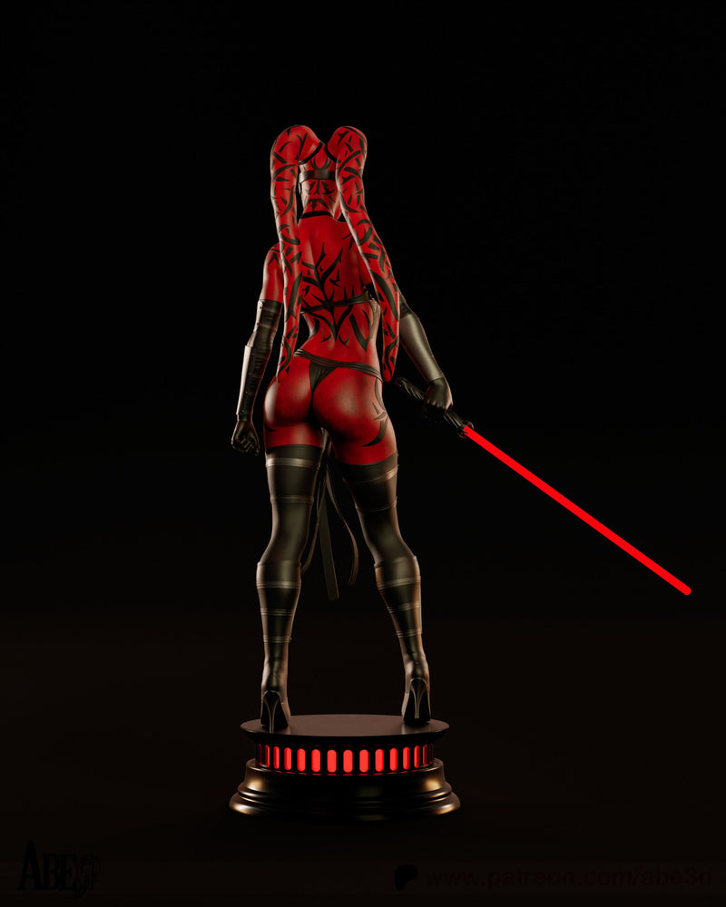 Darth Talon Resin Statue - view 2