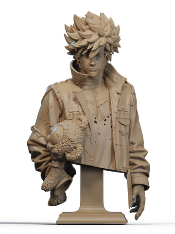 Dabi Resin Bust - view 1