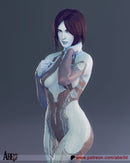 Cortana Resin Statue - view 7