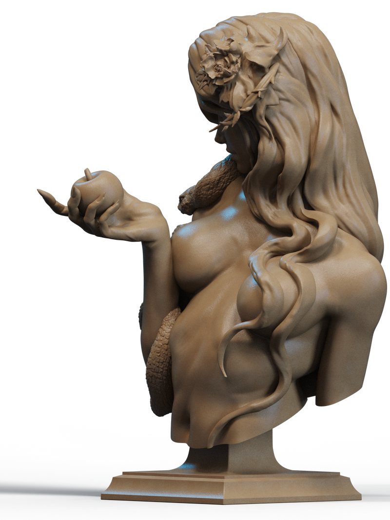 Eve Resin Bust - Design 2 - view 3