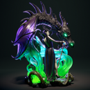 Maleficent Resin Statue - view 8