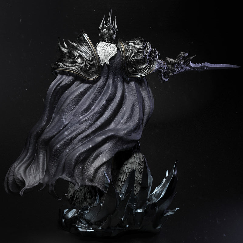 Lich King Resin Statue - view 2