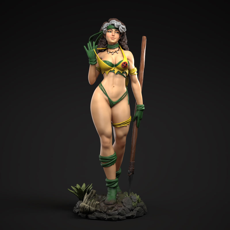 Rogue Savage Land Resin Statue - view 2