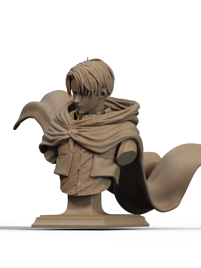 Levi Resin Bust - view 2