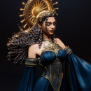 Nyx - Goddess of the Night Resin Statue - view 1