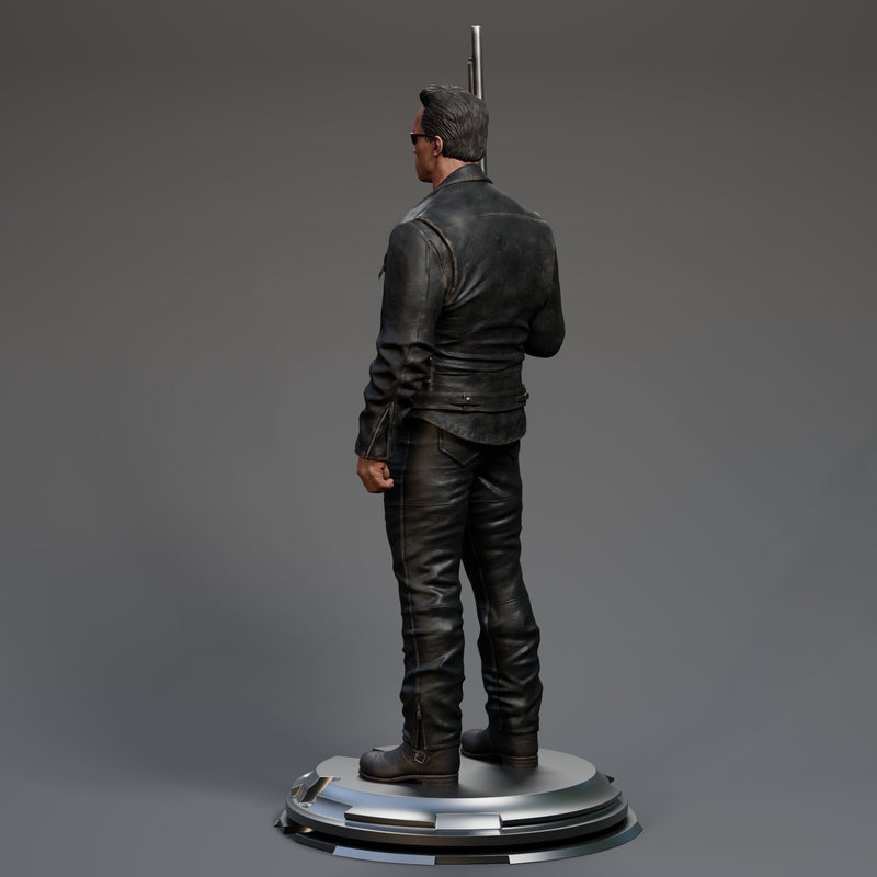 Terminator Resin Statue - view 6