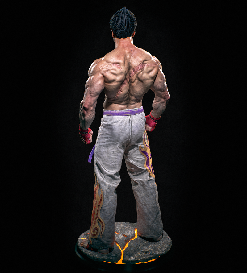 Kazuya Resin Statue - view 6