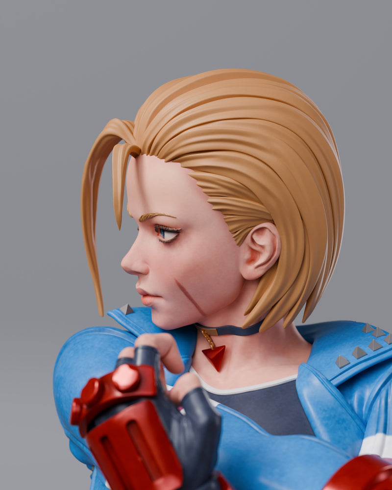 Cammy SF6 Resin Statue - view 5