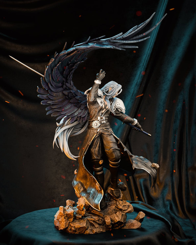 Sephiroth Resin Statue - view 2