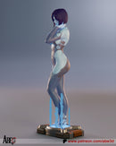 Cortana Resin Statue - view 2