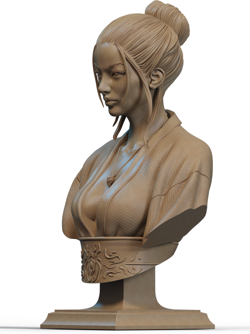 Queen Spider Resin Bust - view 3