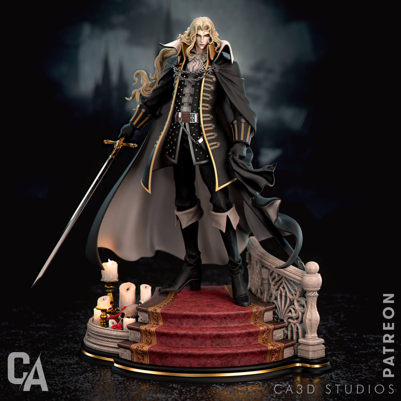 Alucard Resin Statue - Design 1 - view 4