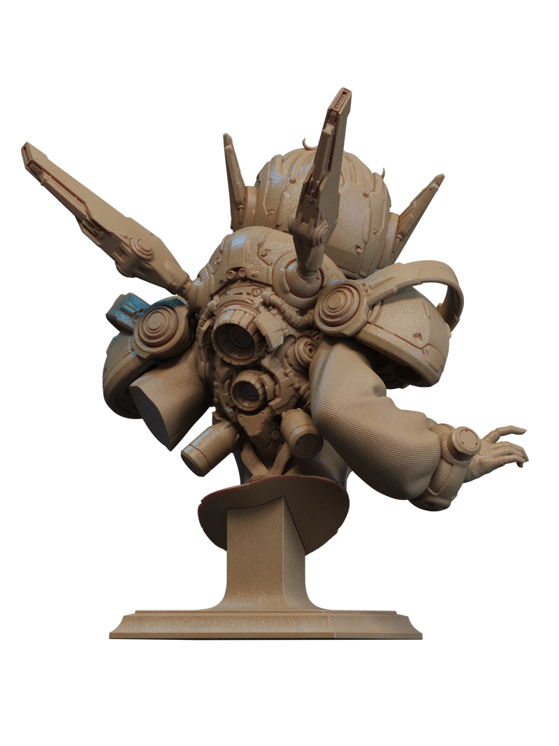 Nillai Resin Bust - view 3