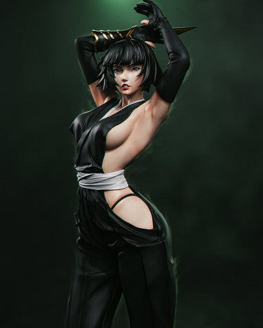 Soi Fon Resin Statue - view 1