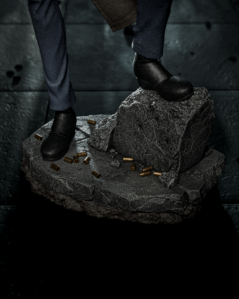 Spike Resin Statue - view 7