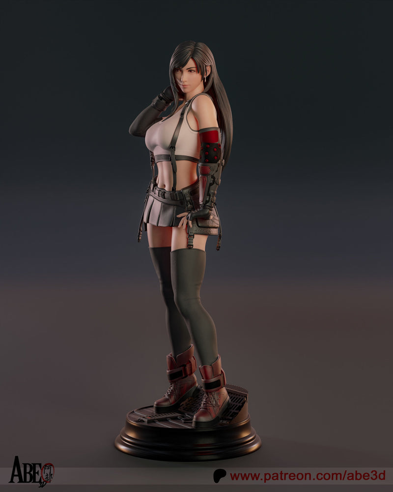 Tifa Lockhart Resin Statue - view 2