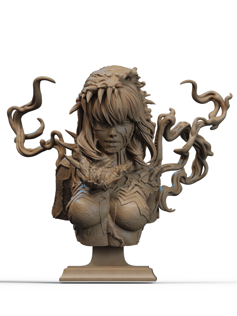 Gwenom Resin Bust - view 3