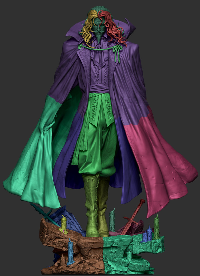 Dracula Resin Statue - Design 2 - view 6
