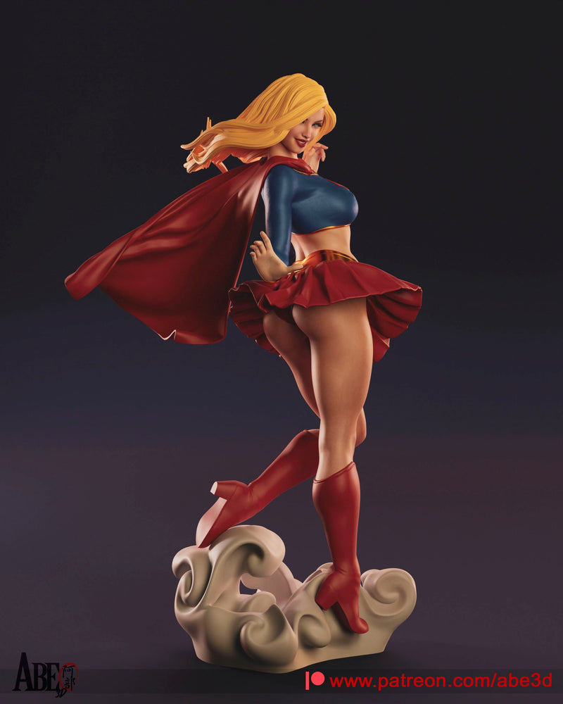 Supergirl Resin Statue - view 2