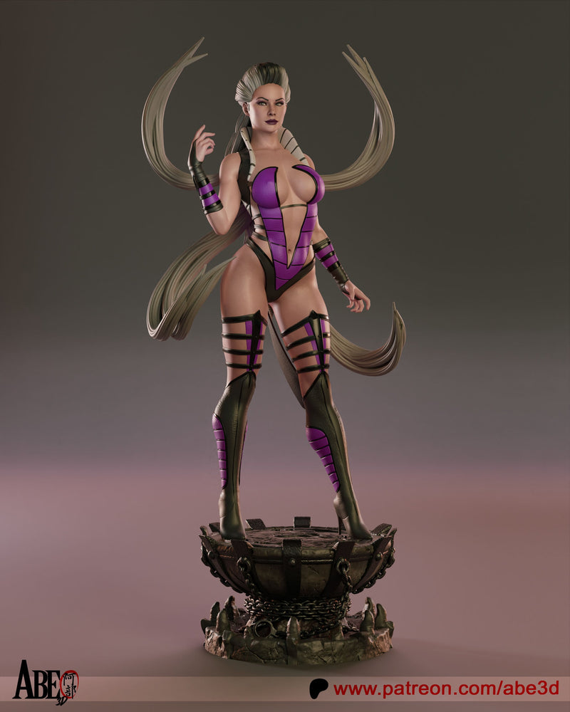 Sindel Resin Statue - view 1