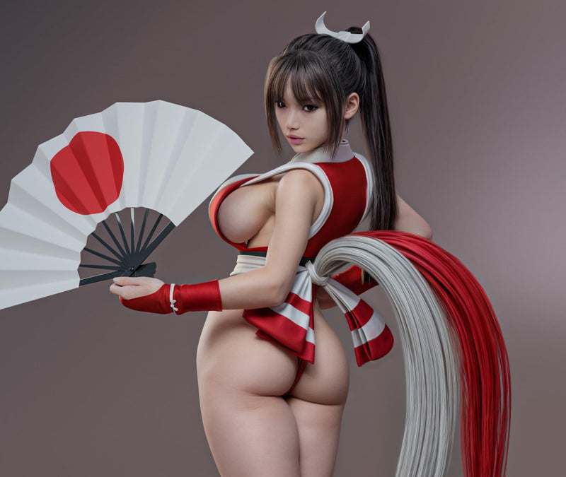 Mai Shiranui Kugo Resin Statue - view 2