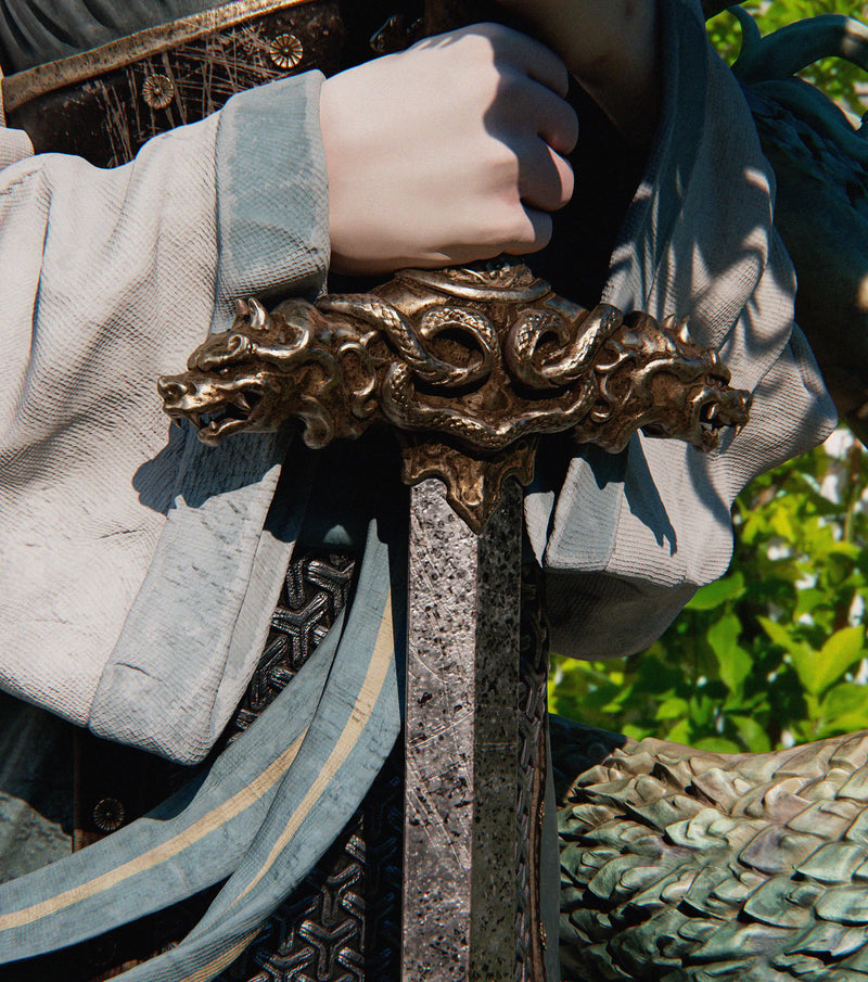 Mulan Resin Statue - view 6