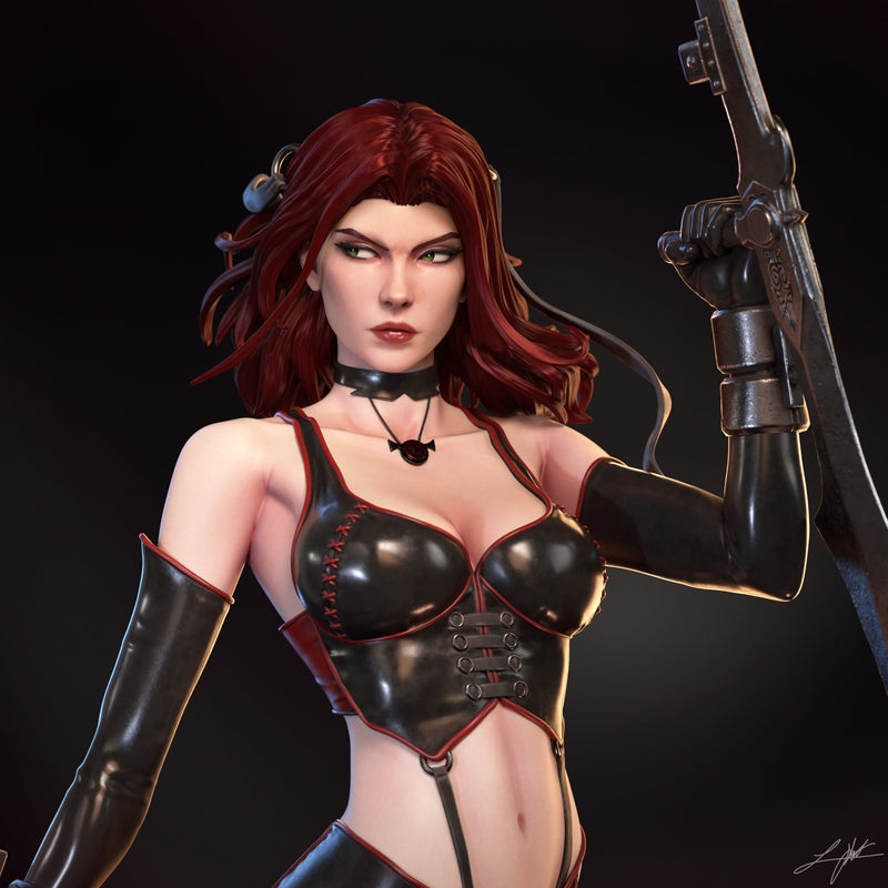 Rayne BloodRayne Resin Statue - view 7