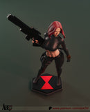 Black Widow Resin Statue - view 5
